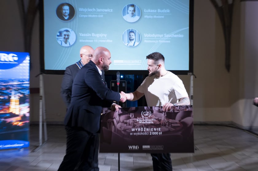 Uroczystość wręczenia nagród - Kulinarne Grand Prix Wrocławia